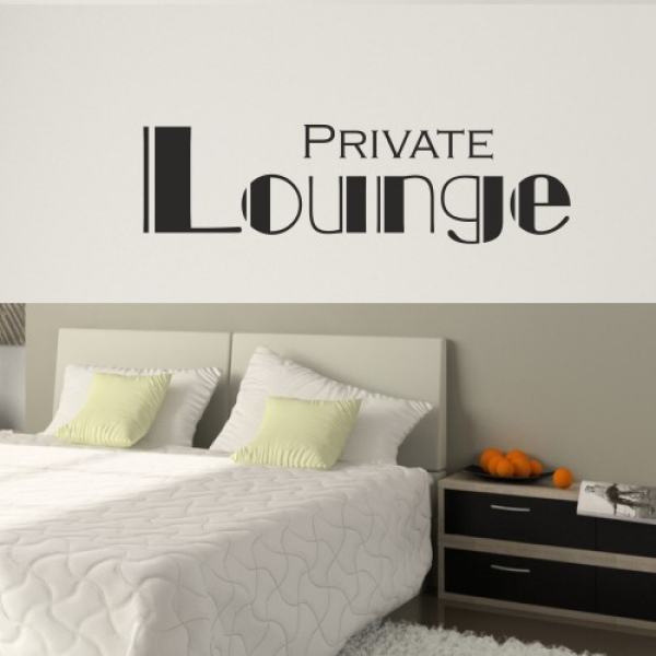 Private Lounge Schlafzimmer Wandbild