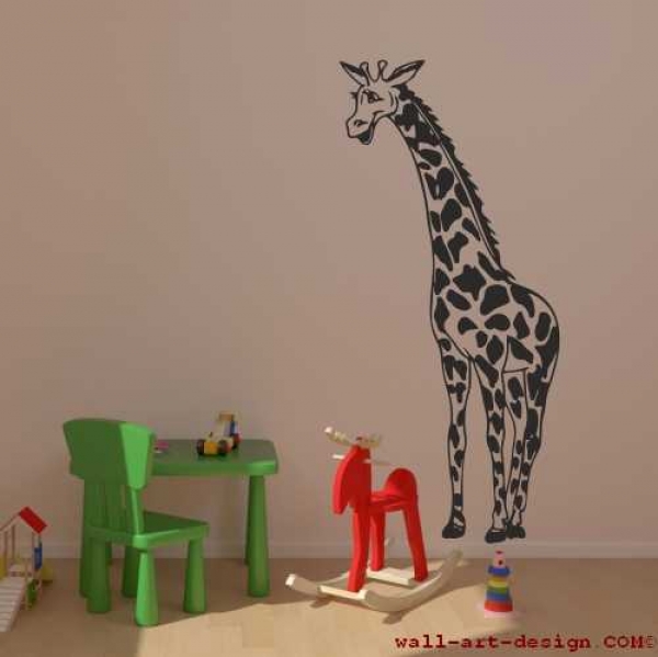 Giraffe XXL luxuriöses Wandtattoo